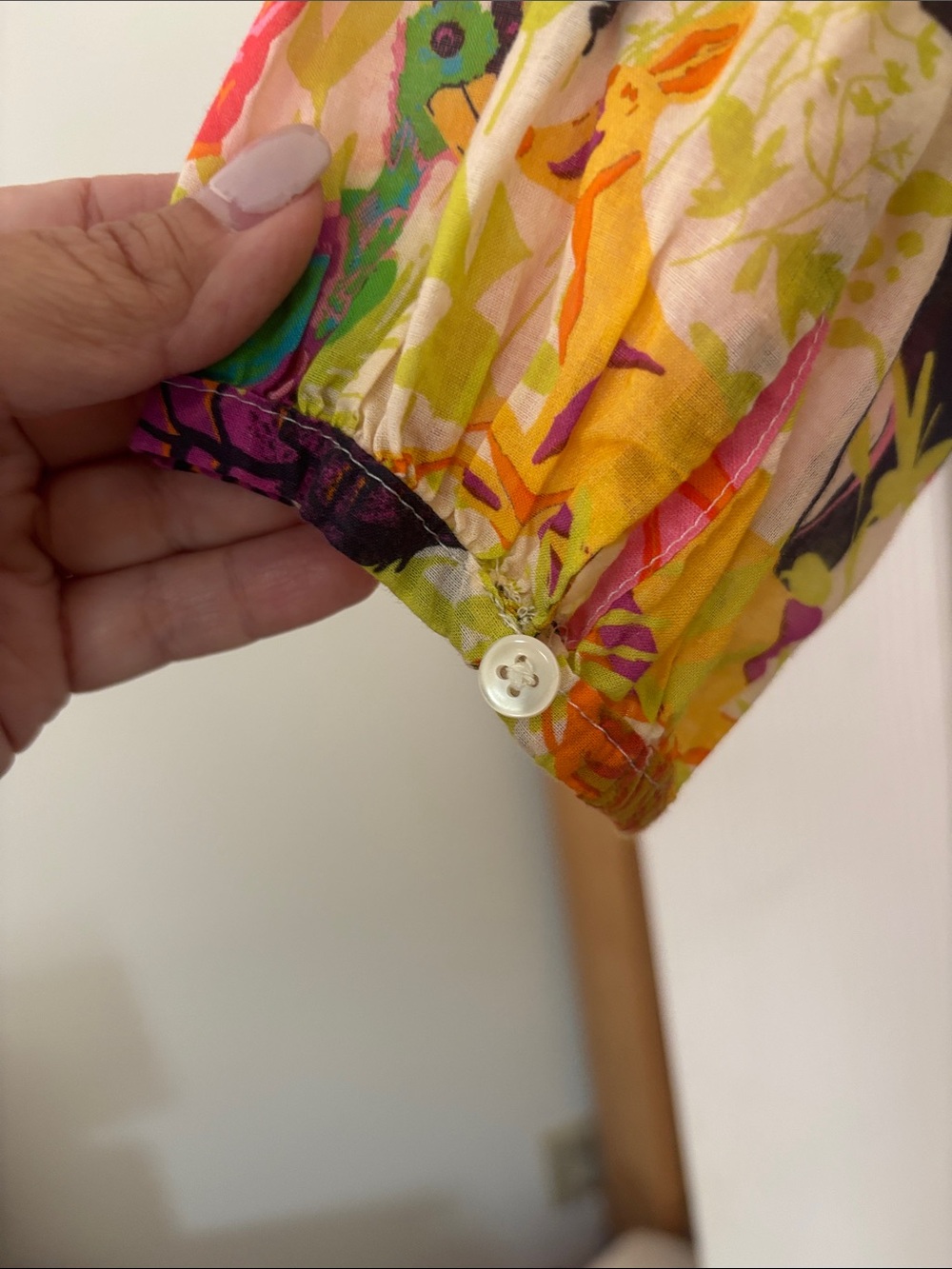 J. Crew Multicolor Animal-Print Tiered Casual Dress - Picture 5 of 6